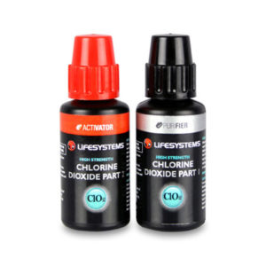 Chlorine Dioxide Droplets