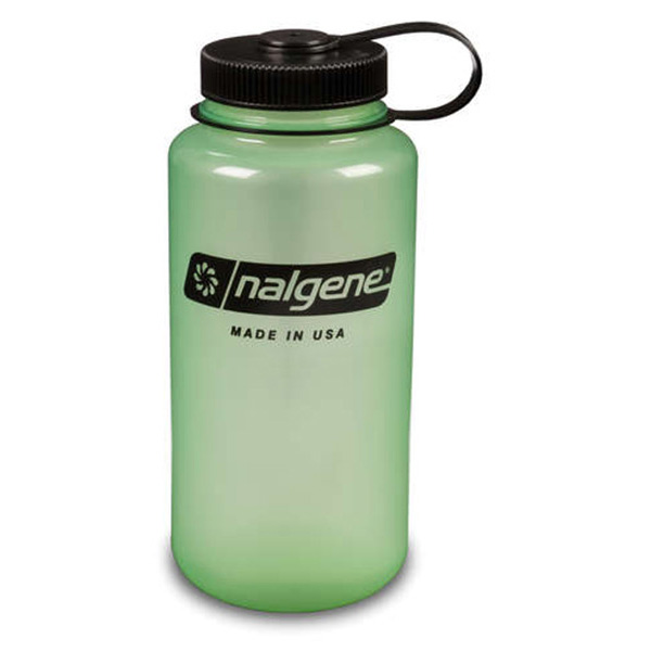 Nalgene Wide Mouth 1L Glow Bottle - Outdoorhire - Outdoor Equipment Hire